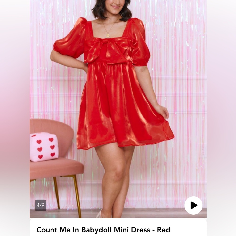 Baevelly Red Dress NWT